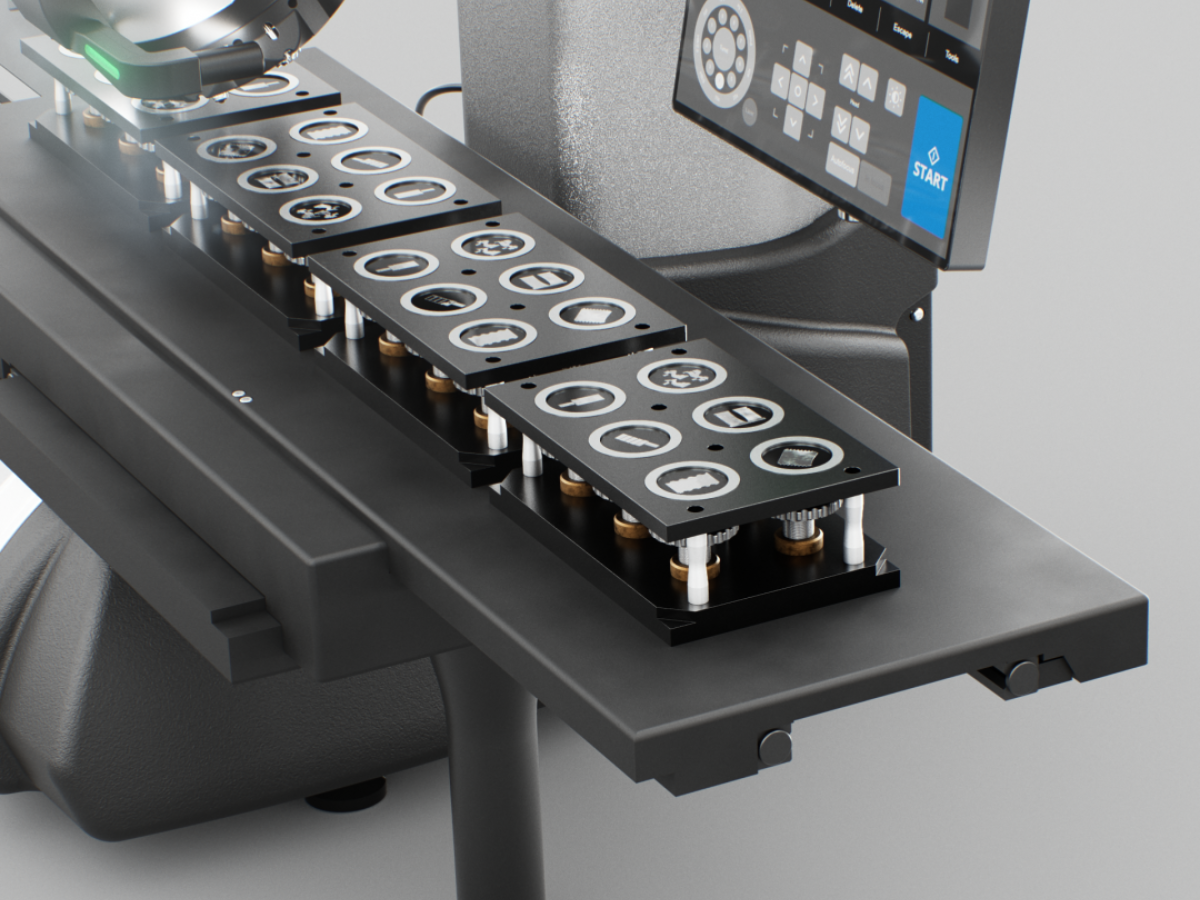 motorised automatic xy stage for vickers hardness tester